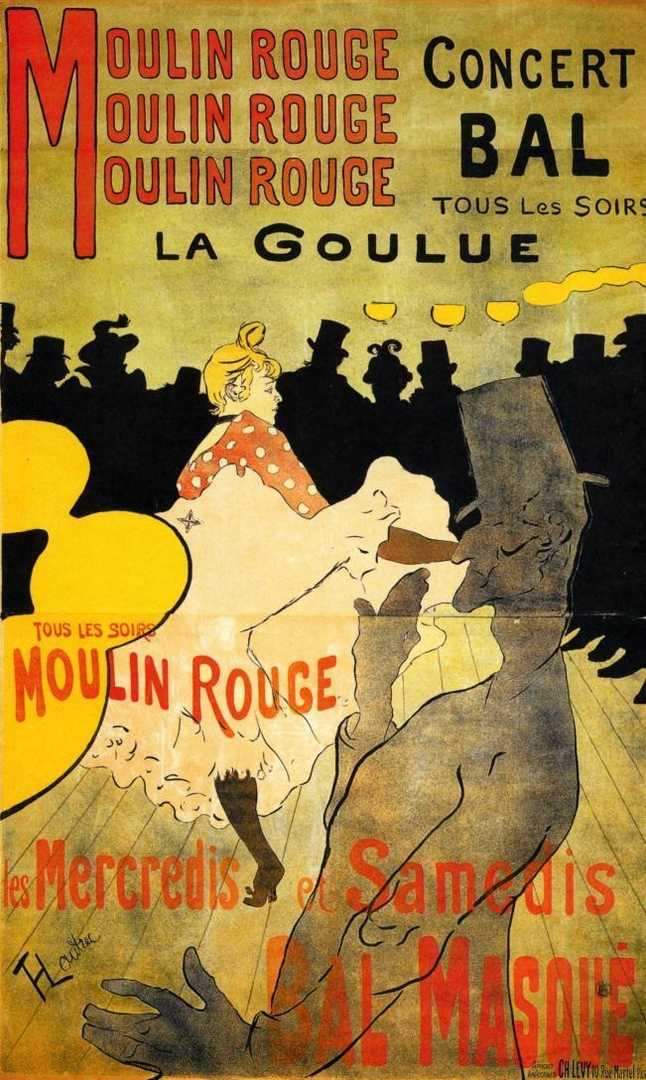 易呗网 - moulin rouge br>亨利·德·图卢兹-洛特雷克 (toulouse
