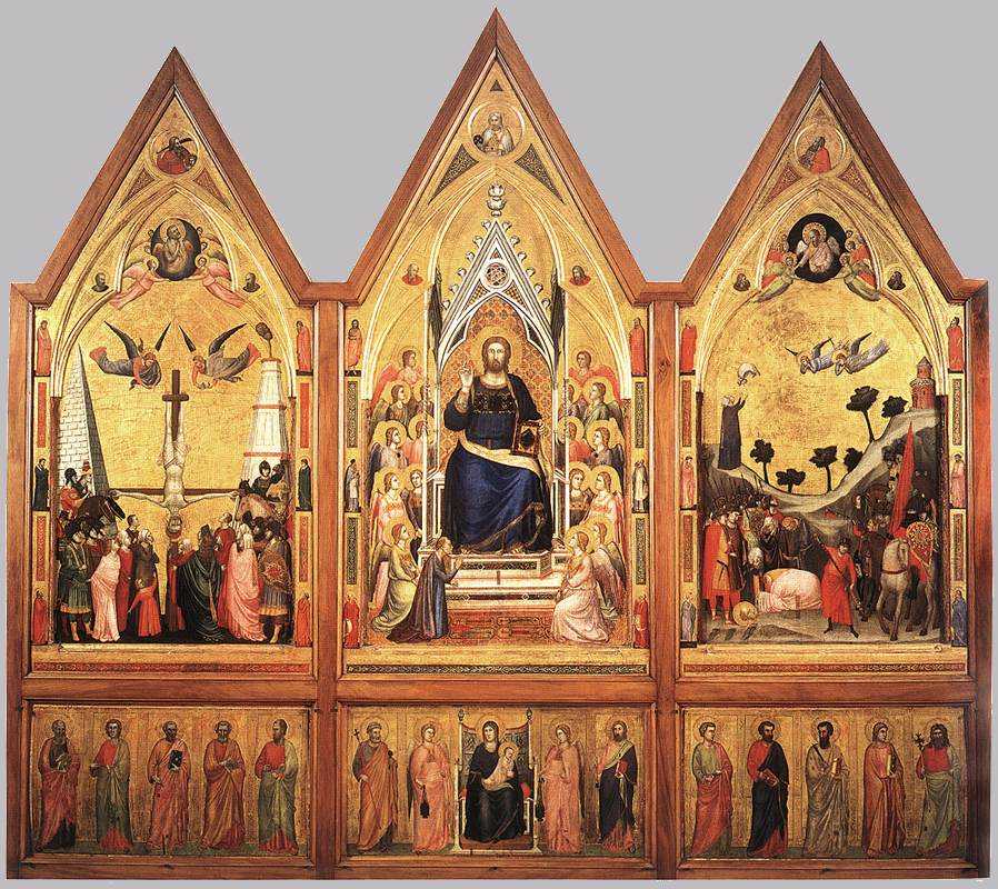 the stefaneschi triptych 喬託 (giotto)